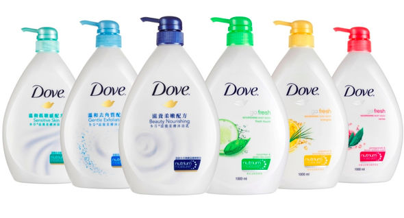 Dove Japan: Bottles